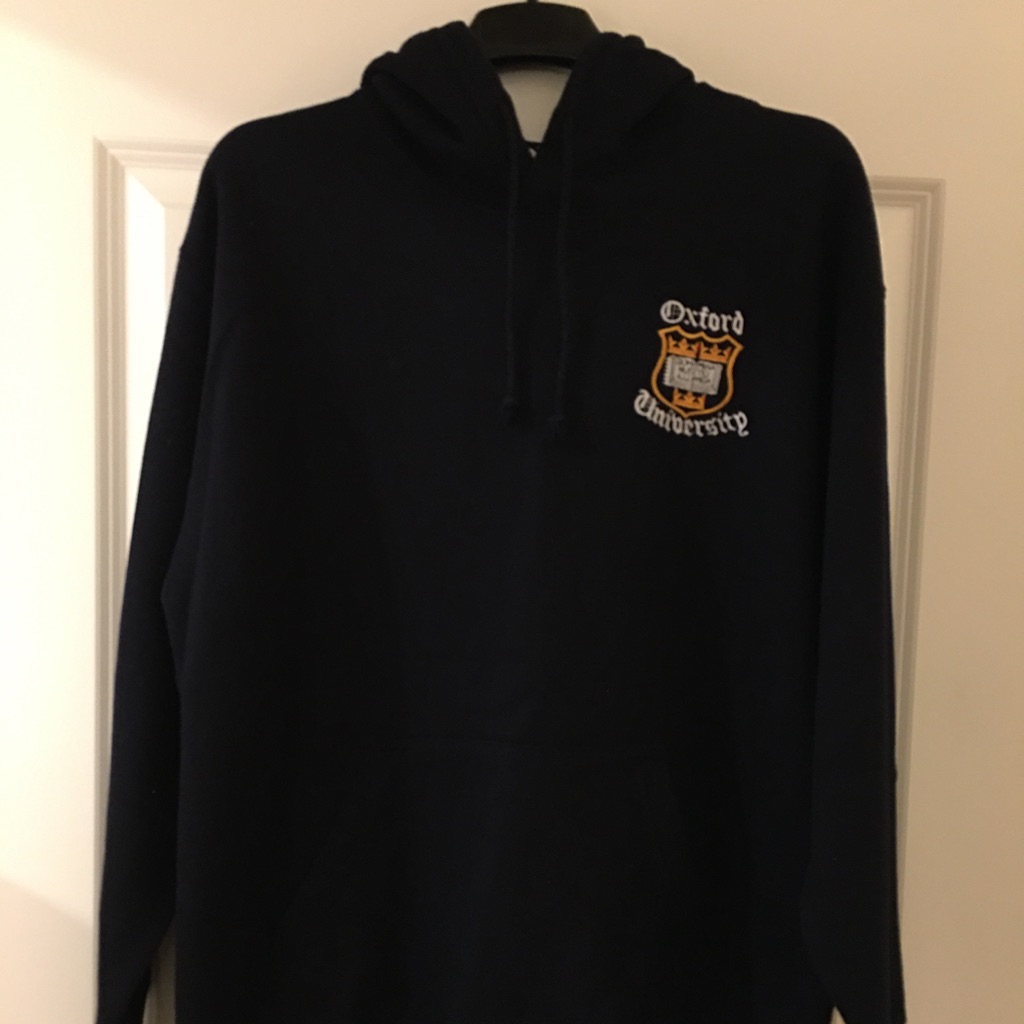 Vintage Oxford University Hoodie